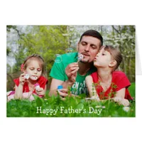Personalized Photo Father's Day Greeting Card