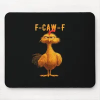 F-Caw-F-Chicken Essential Minimal Clean Mouse Pad
