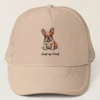 Funny French Bulldog Trucker Hat