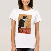 Le Chat Noir et Blanc T-Shirt