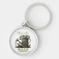 Weed Warrior Keychain