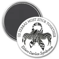 Zebras EDS Ehlers-Danlos syndrome Magnet