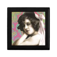 Vintage Woman Gift Box