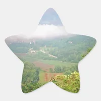 North Georgia Mountains, USA Star Sticker