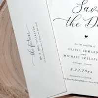 Elegant Future Mr & Mrs Return Address Wedding Envelope