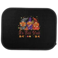 It’s Fall Y’all Halloween Gnomes Pumpkin Vintage Car Floor Mat