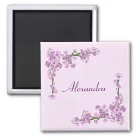 Pretty Pink Cherry Blossoms Magnet