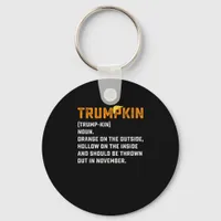 Trumpkin Funny Anti Pumpkin Keychain