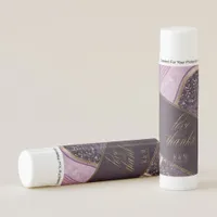 Abstract Agate Wedding Favor Mauve ID827 Lip Balm