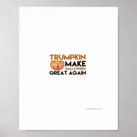 Halloween Trumpkin Funny – Classic Maga Costume De Poster
