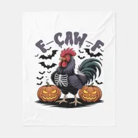 F-Caw-F Humor Crow Funny Gothic Fleece Blanket