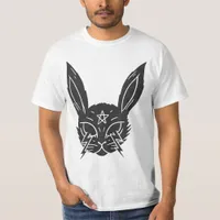 Pentagram Punk Rabbit T-Shirt