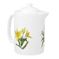 Oriental Lily Garden Teapot