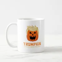 Halloween Trumpkin Funny – Spooky Parody Slogan Coffee Mug