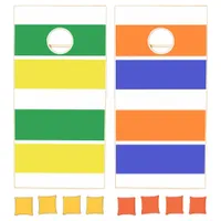 Funny Sports rivarlry Colors  Corn Hole Game