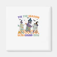 Halloween Sonography Retro Tis The Season Ultrasou Magnet