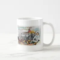 Easter Greetings Vintage Coffee Mug