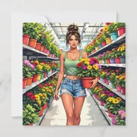 I Beg your Garden  | Funny Pun for Friend Card