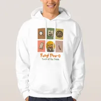 Vintage Mycologist Toolkit: Foraging Essentials Hoodie