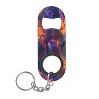 Neon Garden of Illumination Keychain Bottle Opener