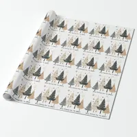 Boho Merry Christmas  Wrapping Paper