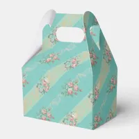 Vintage Rose Pattern - Favor Box