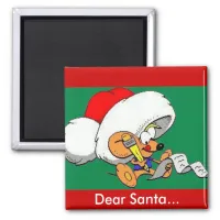 Dear Santa Mouse Magnet