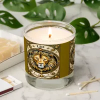 Leo Astrology sign Scented Candle