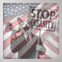 Stop the Insanity Poster