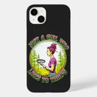 Just a Girl Who Likes to Throw | Disc Golf  Case-Mate iPhone 14 Plus Case