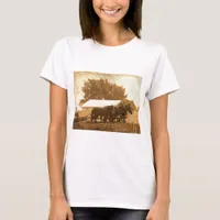 Amish Team in Sepia T-Shirt