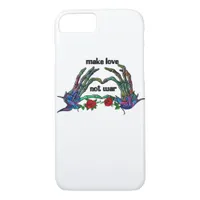 Skeleton Hand Heart Design iPhone 8/7 Case
