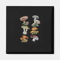 Cottagecore Mushrooms Goblincore Aesthetic Mushroo Magnet