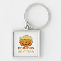 Trumpkin Halloween Funny Classic Keychain