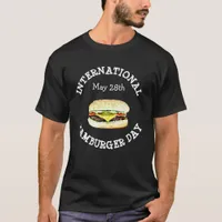 National Hamburger Day May 28th Holiday Shirt