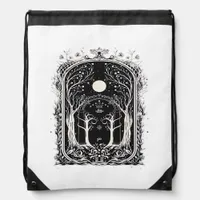Goblincore Fantasy Gate To  Classic Drawstring Bag
