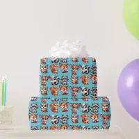 Woodland Creatures Boy's Baby Shower Wrapping Paper