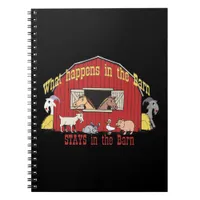 Barnyard Goat Notebook