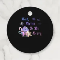 Eat Drink And Be Scary Hexmas Cool Unique Favor Tags