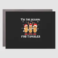 Tis Season For Tamales Squad Costume Mexican Chris Car Magnet