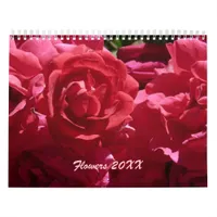 Flowers 20XX Calendar