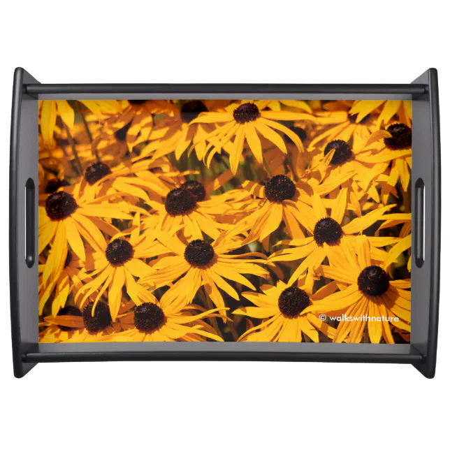 Rudbeckia Fulgida / Orange Coneflower Serving Tray