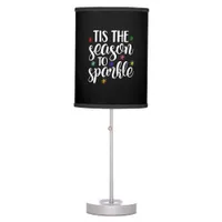 Tis Season To Sparkle Retro Classic Table Lamp