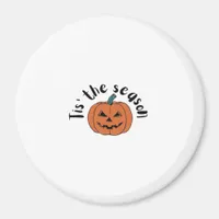 Tis The Season Funny Sloth Design Magnet