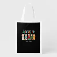 Funny Nicu Nurse Nurse Appreciation Christmas Grocery Bag