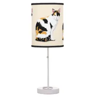 Calico Cat Customizeable Table Lamp