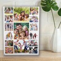Create Your Own Photo Collage 15 Pictures White 
