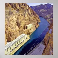 Hoover Dam Canvas Print