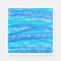 Blue, Purple, Aqua marine  Napkins