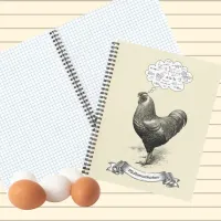 Mathemachicken Funny Math Chicken Pun Joke Notebook